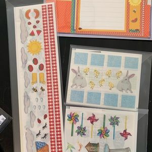4 packs - Creative Memories spring/summer stickers